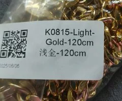 Cadena dorada para bolso