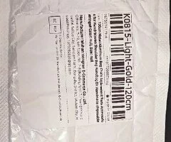 Cadena dorada para bolso - 7