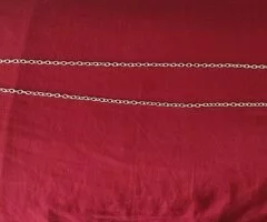 Cadena plateada para bolso - 2