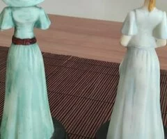 Figuras decorativas mujeres época - 4