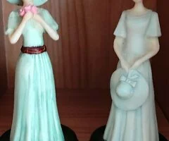 Figuras decorativas mujeres época - 7