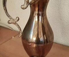 Jarra metálica plateada - 3