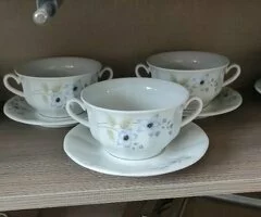 Juego de consomé porcelana - 2