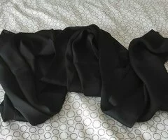 Pañuelo negro para ceremonias y eventos - 3