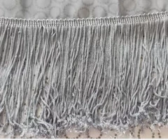 "Pañuelo-echarpe color gris" - 5