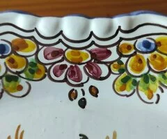 Bandeja o plato ovalado de cerámica Talavera de la Reina - 3