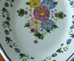 Plato decorativo cerámica S. XVII