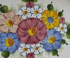 Plato decorativo cerámica S. XVII - 3