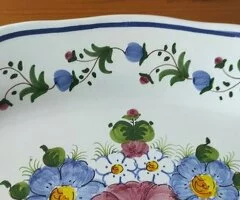 Plato decorativo cerámica S. XVII - 4