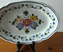 Plato decorativo cerámica S. XVII - 7