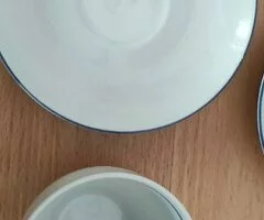 Juego café porcelana- 5 piezas - 8