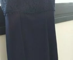 Vestido azul ceremonia 2 piezas - 2