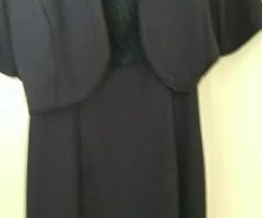 Vestido azul ceremonia 2 piezas - 8