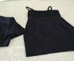 Vestido azul ceremonia 2 piezas - 9