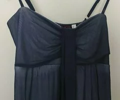 Vestido azul ceremonia - 3