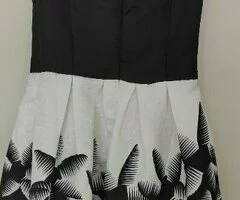 Vestido negro y blanco - 3
