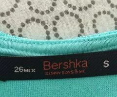 Vestido corto color verde mar - 4