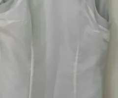 Vestido y levita gris para eventos - 5