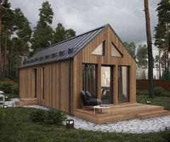 Casa Modular 38 m² con Terraza - 2