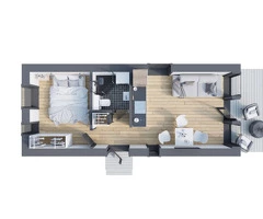 Casa Modular 38 m² con Terraza - 6