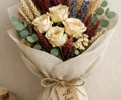 Flores secas y preservadas