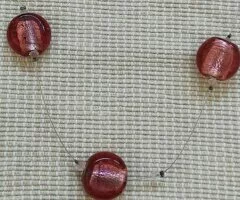 Gargantilla metal y cristal - 3