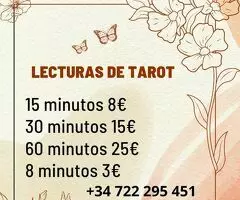 LECTURAS DE TAROT BARATO ONLINE