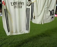 Camiseta futbol real Madrid Mbappe adulto