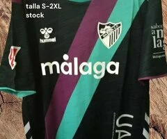 Camiseta malaga mangas cortas versión fan