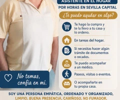 ME OFREZCO DE APOYO Y AYUDA A DOMICILIO , PARA PERSONAS