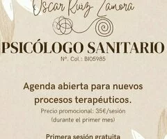 Psicólogo - primera sesión gratis - Precio especial 30€ hasta 31 de Julio. - 7