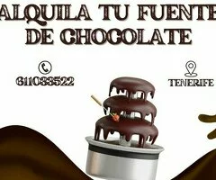 Alquiler de Fuente de Chocolate