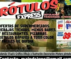 Rótulos a pincel · Letras pintadas a mano (Estilo tradicional)