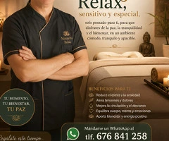 TE APETECE UN MASAJE RELAX Y SENSITIVO EN SEVILLA ECONOMICO
