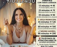 15 min 4€ Consultas de tarot y clarividencia