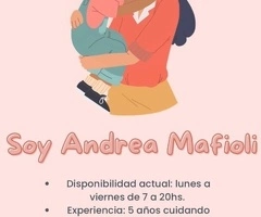Limpieza - Niñera -Cuidado de adulto mayor