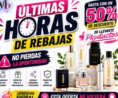 Rebaja de productos hasta un 50%