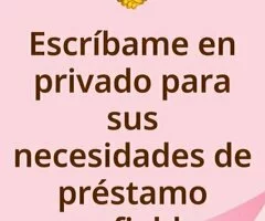 Préstamos serios y confiables