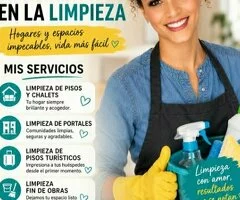 Necesitas ayuda con la limpieza?