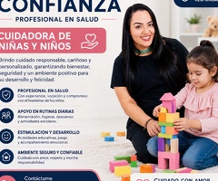 Cuidadora de la primera infancia y adolescencia