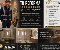 🏠 Tu reforma de principio a fin con un único profesional. Sin subcontratas.