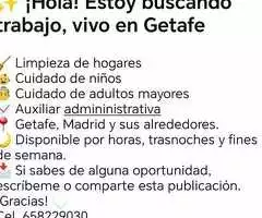 Busco empleo de manera irregular, disponibilidad inmediata
