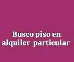 BUSCO UN PISO DE ALQUILER, UN BAJO O PRIMERO