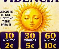 TAROT VIDENCIA 10 MIN 2€ VISA BIZUM PAYPAL