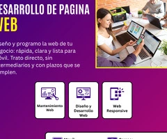 Diseño y Desarrollo de Páginas Web Profesionales — Rápido, Moderno y a tu Medida
