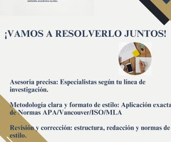 Tesis TFM Artículos Presentaciones
