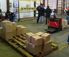 Preparador de pedidos en almacén