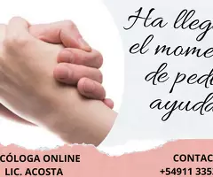 atención psicológica online - 2