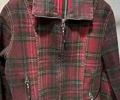 Cazadora de cuadros vintage - 2