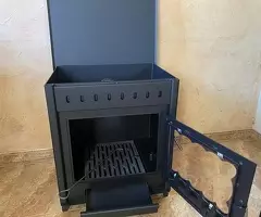 ESTUFA DE LEÑA CON PUERTA LATERAL - 3